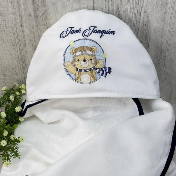 Toalha Capuz Urso Baloeiro