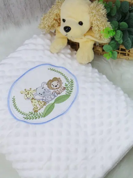 Cobertor Sherpa de Bebê Personalizado