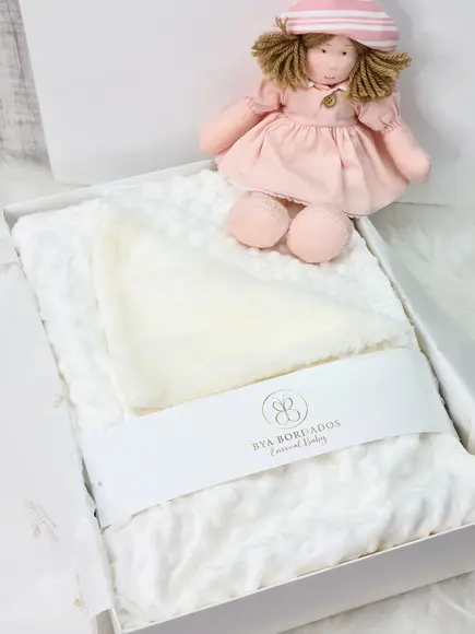 Cobertor Sherpa de Bebê Personalizado