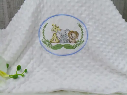 Cobertor Sherpa de Bebê Personalizado