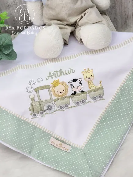 Cueiro Bebê Personalizado
