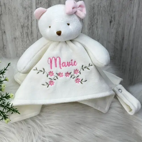 Kit Cobertor Bebê e Naninha Personalizados