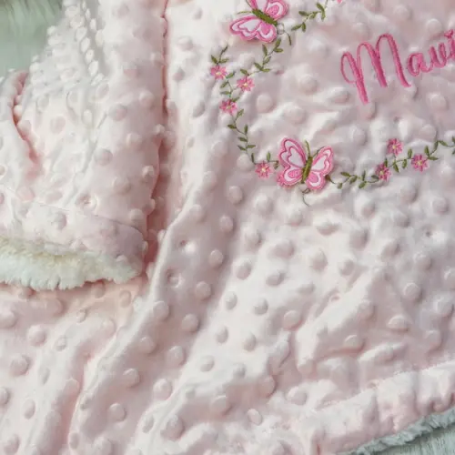 Kit Cobertor Bebê e Naninha Personalizados