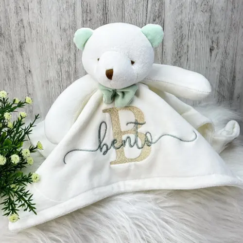 Kit Cobertor Bebê e Naninha Personalizados