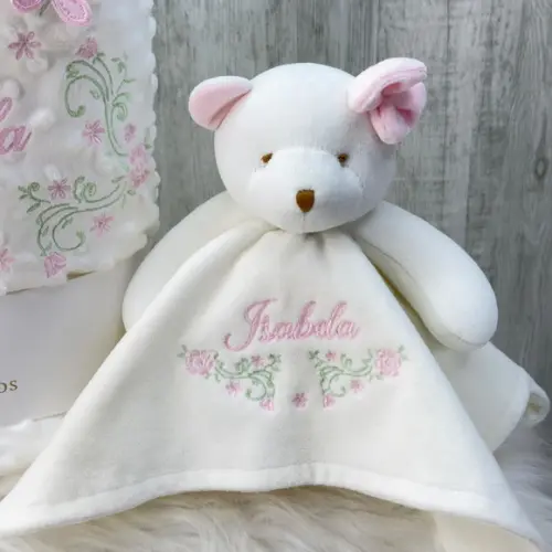 Kit Cobertor Bebê e Naninha Personalizados