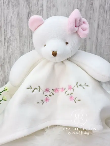 Kit Cobertor Bebê e Naninha Personalizados