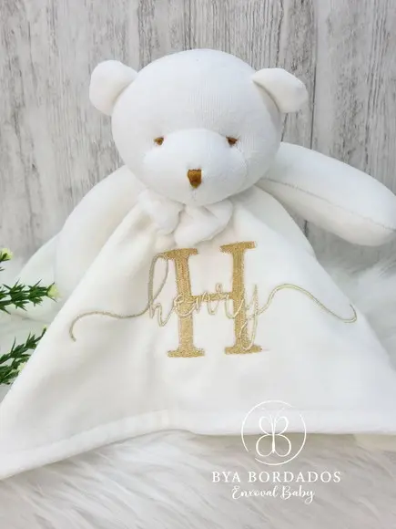 Kit Cobertor Bebê e Naninha Personalizados
