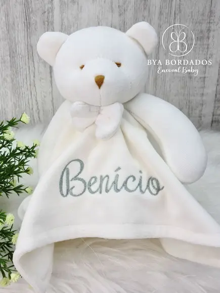 Kit Cobertor Bebê e Naninha Personalizados