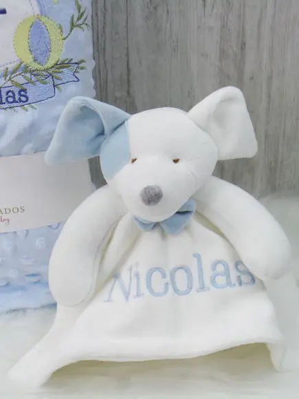 Kit Cobertor Bebê e Naninha Personalizados