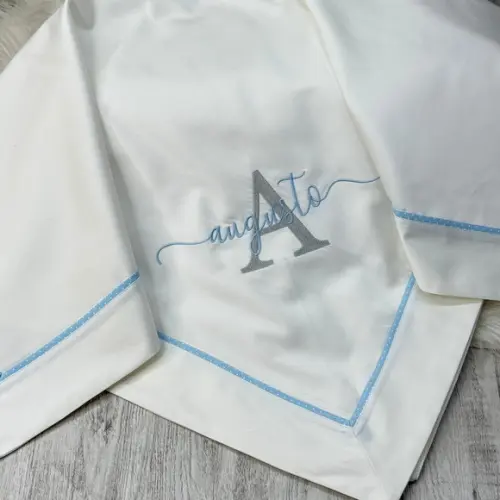 Kit Enxoval Bebe Bordado Nome Sobreposto