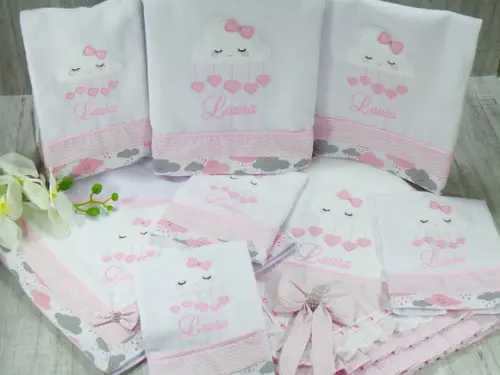 Kit Enxoval Bebê Chuva de Amor