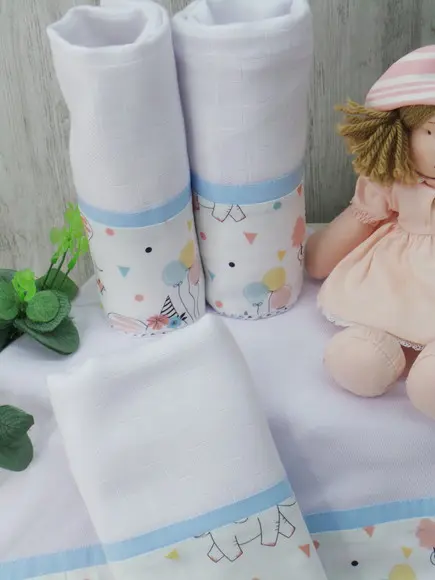 Kit Enxoval Bebê Elefantinha