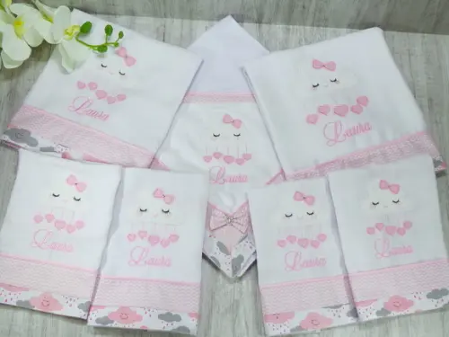 Kit Enxoval Bebê Chuva de Amor