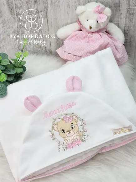Kit Enxoval Bebê Maternidade Safari Menina