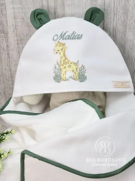 Kit Enxoval Bebê Maternidade Personalizado Safari e Bicho Pr