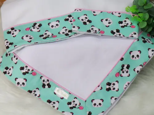 Kit Enxoval Bebê Pandinha Incluso Nome do Bebê
