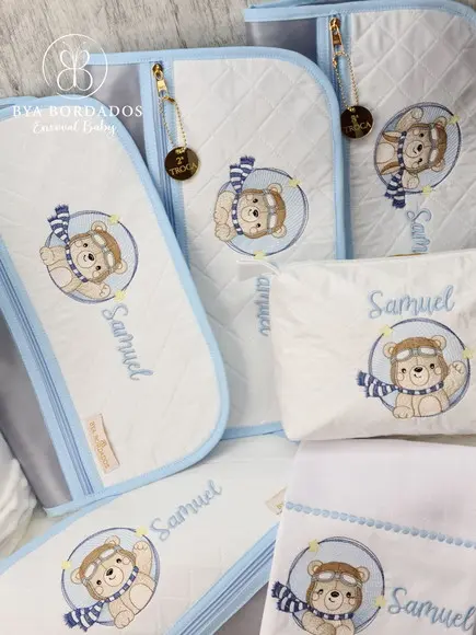Kit Enxoval Bebê Personalizado