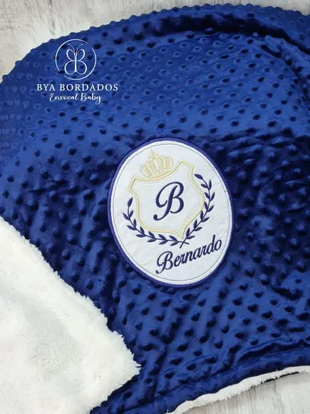 Kit Enxoval Bebê Personalizado Brasão