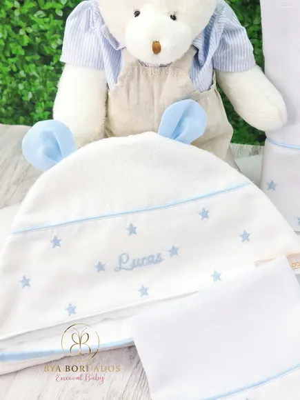 Kit Enxoval Bebê Personalizado Estrelinha
