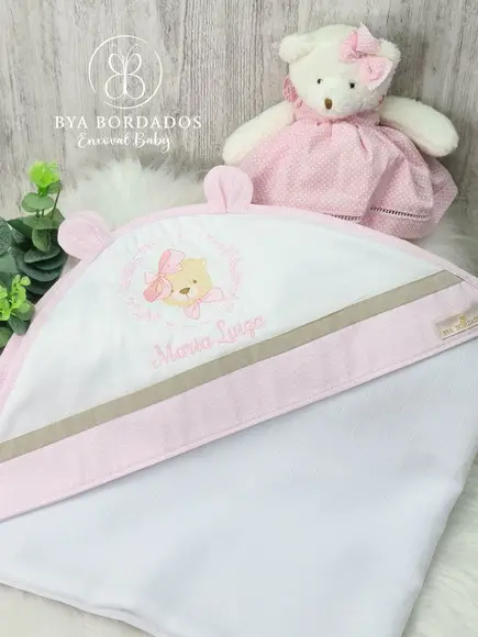 Kit Enxoval Bebê Personalizado Ursinha