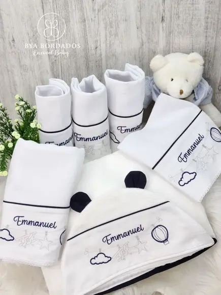 Kit Enxoval Bebê Varalzinho Brinquedo