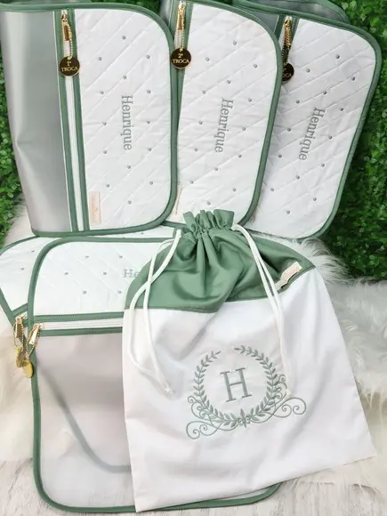 Kit Enxoval Maternidade Personalizado Bordado