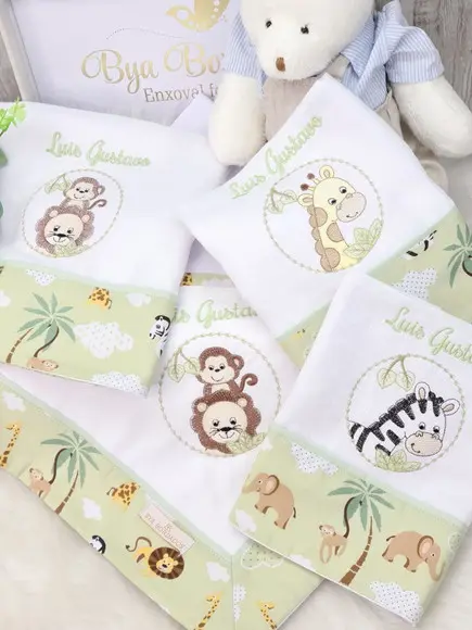 Kit Enxoval Personalizado Safari