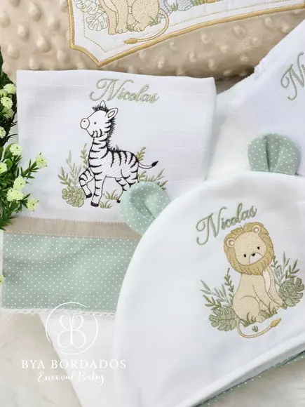 Kit Enxoval Safari Personalizado