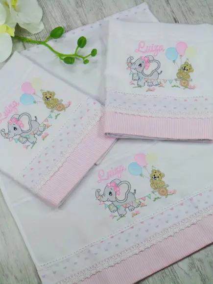 Kit Fralda de Boca Elefantinha