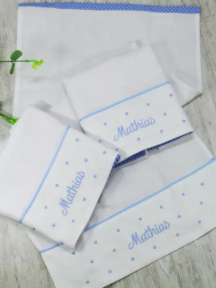 Kit Fralda de Ombro Poá