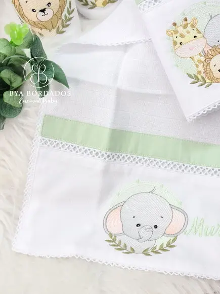 Kit Fralda Passeio Bebê Personalizada
