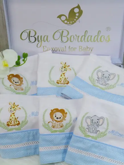 Kit Fralda Safari Personalizada