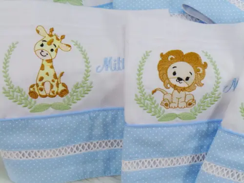 Kit Fralda Safari Personalizada