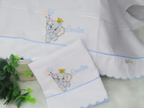 Kit Fraldas Bebê Elefantinha