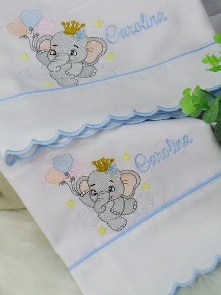 Kit Fraldas Bebê Elefantinha