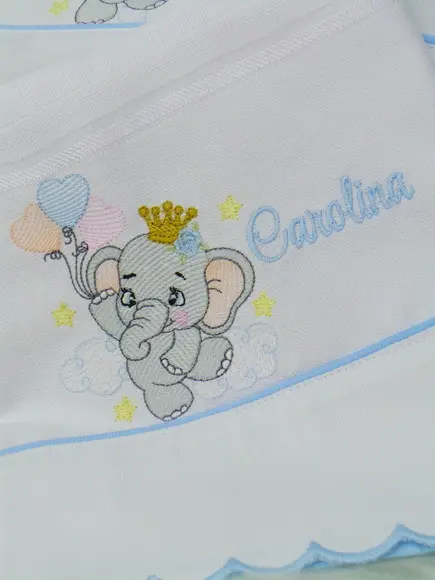 Kit Fraldas Bebê Elefantinha