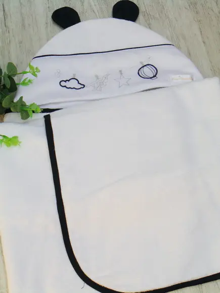 Kit Fraldas com Toalha Varalzinho Brinquedo