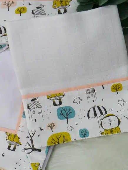Kit Fraldas e Cueiro Bebê Incluso Nome do Bebê
