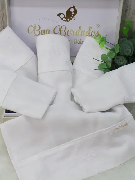 Kit Fraldas Personalizada Poá