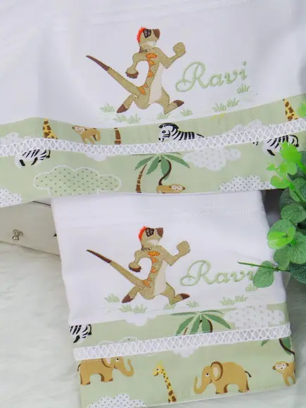 Kit Fraldas Personalizada Bebê Timão