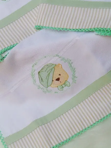 Kit Fraldas Ursinho Personalizada