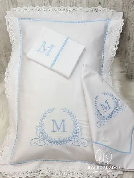 Kit Leito Maternidade Incluso Nome do Bebê
