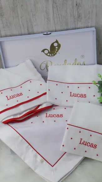 Kit Toalha Fralda Capuz e Fraldas Poá