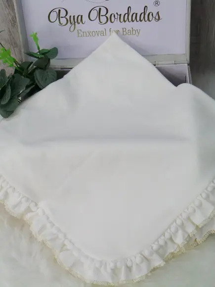 Manta Bebê Malha Tricotada