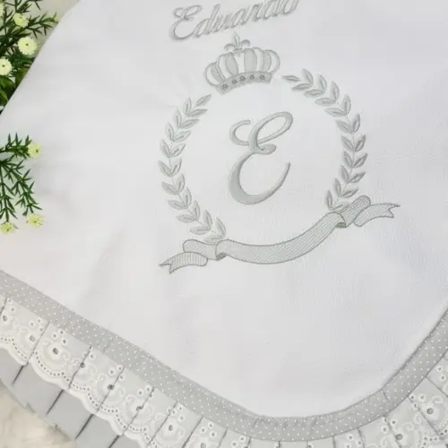 Manta Luxo Bebê Personalizada