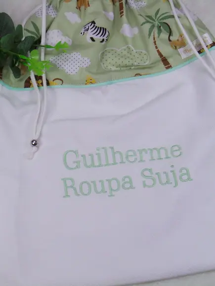 Saco Roupa Suja safari