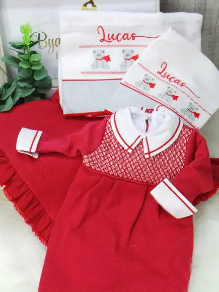 Saída Maternidade Bebê E Fraldas Personalizada