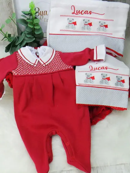 Saída Maternidade Bebê E Fraldas Personalizada
