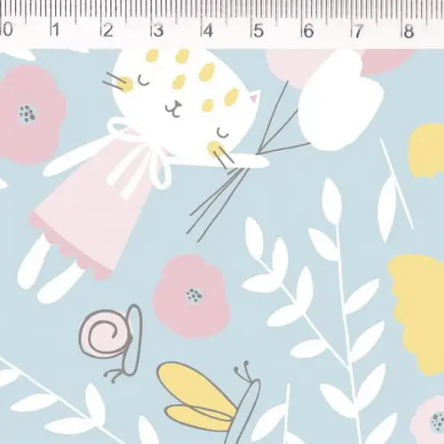 Tecido Tricoline Infantil Fernando Maluhy 0,50 cm X1,50m