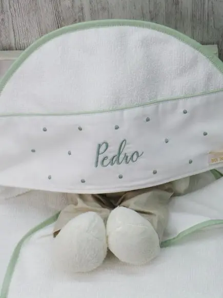 Toalha Capuz Personalizada Poá